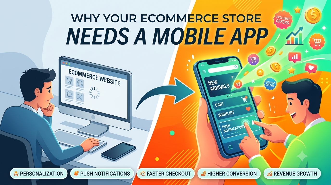 Why Your Ecommerce Store Needs a Mobile App