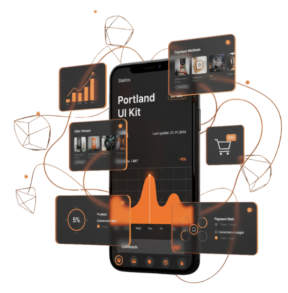 Secure and Simplified Transactions preview on mobile